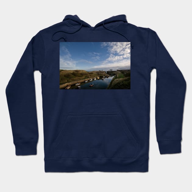 November at Seaton Sluice (2) Hoodie by Violaman